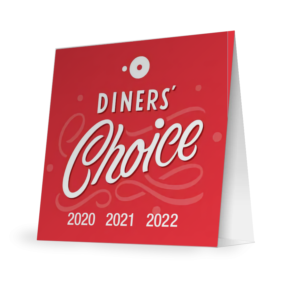 Diner's Choice 2020, 2021, and 2022