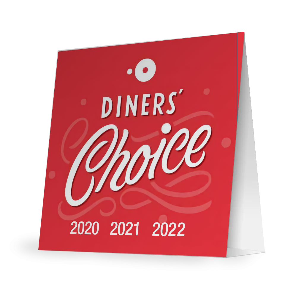 Diner's Choice 2020, 2021, and 2022